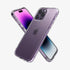 ACS04823 - iPhone 14 Pro Max Case Ultra Hybrid in frost clear showing the back